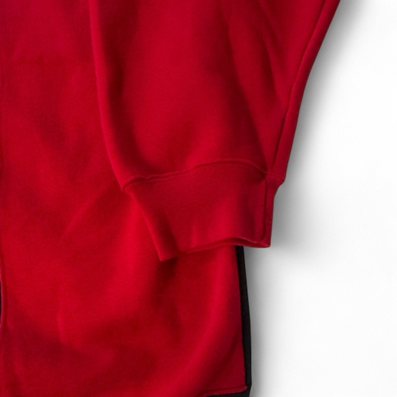 Vintage MONTBLANC Red and Black Men's Crewneck Sweater - Picture 3 of 8